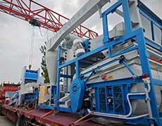 茂恒機(jī)械：小麥種子精選機(jī)系列裝車(chē)發(fā)貨！